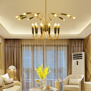 Đèn chùm hoa tuy lip 24 bóng LED ánh sáng vàng D1000m -120W siêu sáng siêu đẹp