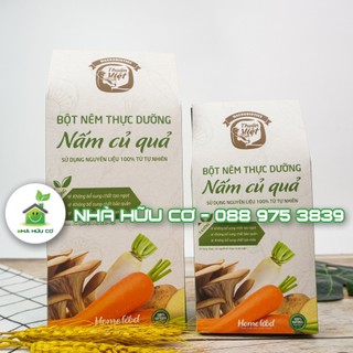 Bột nêm nấm củ quả - hạt nêm nấm rau củ homefood 800g/300g - shanti