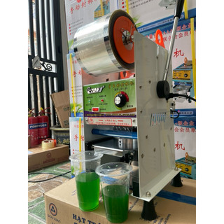 Máy ép miệng ly tự động cuốn màng ETON-B9 từ 350mm đến 700ml
