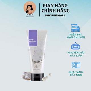 Tẩy tế bào da chết ngọc trai TFS White Jewel Peeling 120ml The Face Shop TDC Hàn Quốc  GILYBEAUTY
