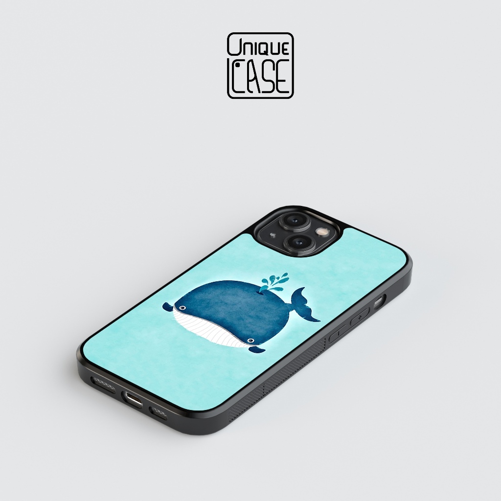 Ốp lưng Unique Case dành cho iPhone hình cá voi Animal ANI078