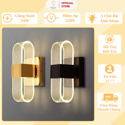 Đèn Gắn Tường Energy Green Lighting DT-275 - Trang Trí Phòng Ngủ , Hành Lang Và Cầu Thang - 3 Chế Độ Ánh Sáng - BH 1 Năm