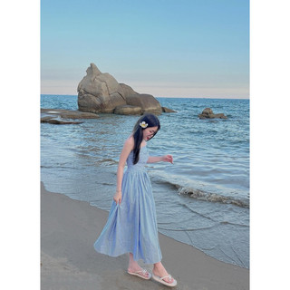 ĐẦM MAXI ỐNG NHÚN SMOCKING