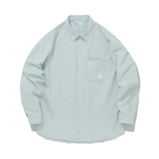 Áo sơ mi Owlbrand Oxford 2.0/Sọc xanh lá