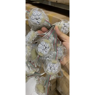 [DÂY 30 CỤM BÓNG] LED bát phi 50mm  chuyên trang trí viền tòa nhà.karaoke