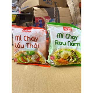 Mì chay rau nấm, mì chay lẩu thái vifon gói 65g