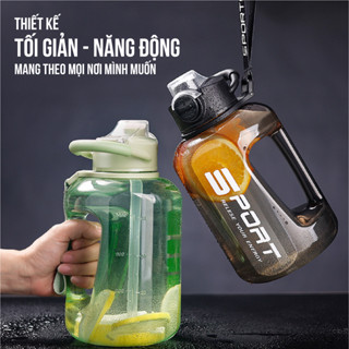  Bình nhựa tập gym NIUMI thiết kế mới độc đáo 2024 năng động tràn đầy sức sống 