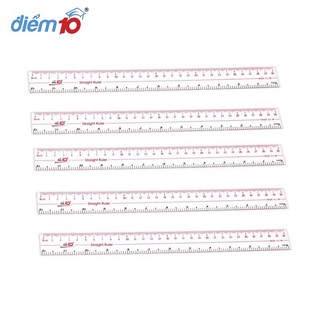 Thước dẻo pvc điểm 10 tp-sr022 / tp-sr021 dài 20-30cm