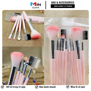 Bộ Cọ Trang Điểm 5 món SIÊU HOT Tiện Lợi Giá Rẻ Mincloset
