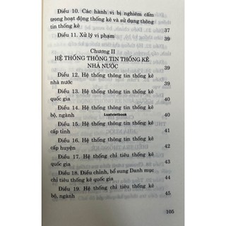 Sách - Luật Thống Kê Năm 2015 (Sửa đổi, bổ sung năm 2021)