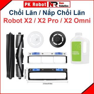 Phụ kiện thay thế robot x2 / x2pro / x2 omni, chổi lăn, nắp chặn chổi lăn, đế gắn khăn\\\