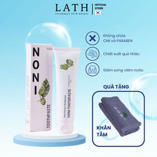 Kem đánh răng cao cấp Lath Noni Toothpaste chiết xuất trái nhàu chống viêm nướu, ngừa sâu răng 1 cây 100g