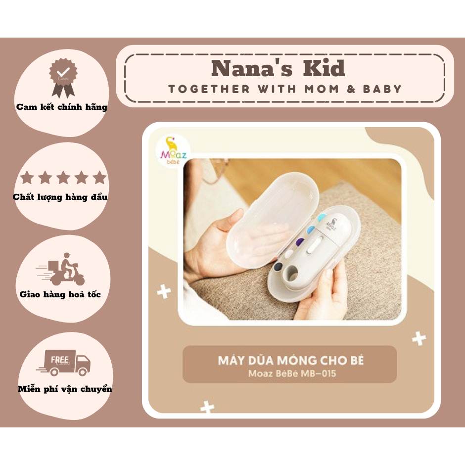 Máy dũa móng cho bé Moaz BéBé MB-015