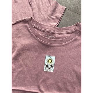 áo thun baby tee in logo the sun