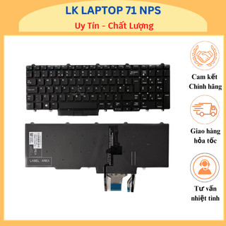 Bàn phím laptop dell latitude e5550 e5570 5580 precision 3520 7510 7520 7710 7720 có led có chuột