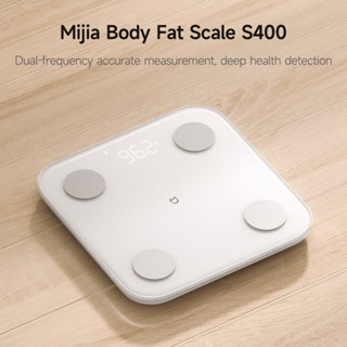 Cân Điện Tử Thông Minh Xiaomi Mijia Smart Body Fat Scale S400, đo chỉ số theo dõi sức khỏe