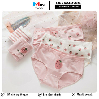 Quần lót nữ Dâu tây siêu dễ thương - Mincloset