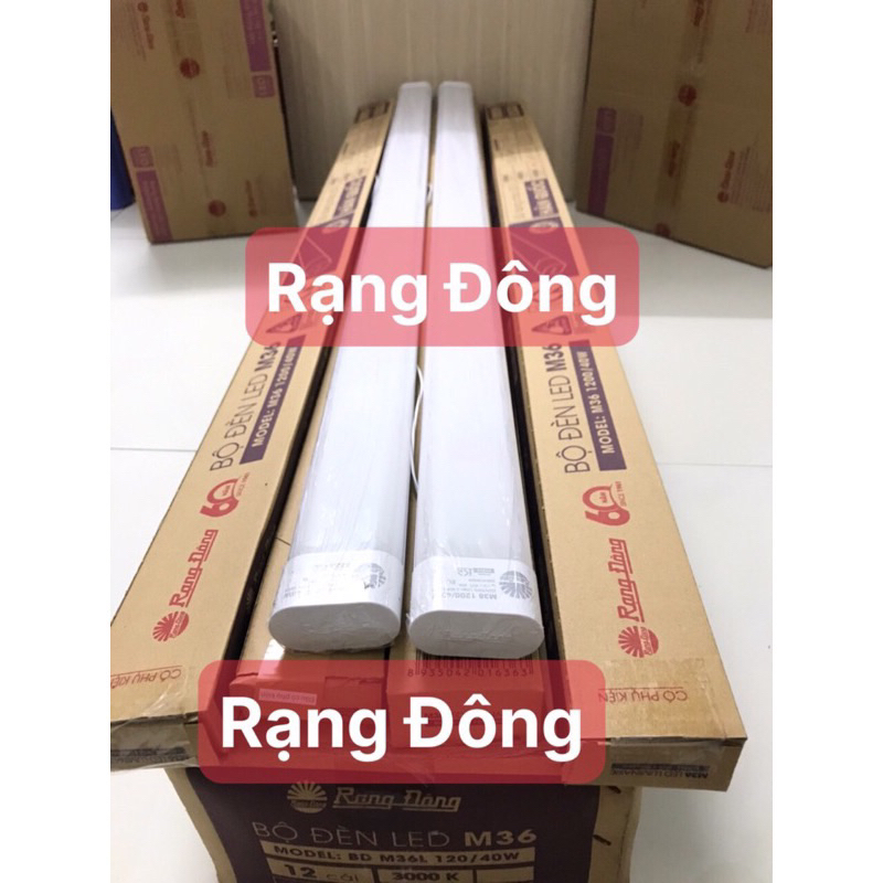 Đèn led ovan, bán nguyệt 60p, 1m2 Rạng Đông