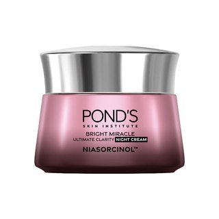 Kem sáng da ban đêm Ponds Bright Miracle mờ thâm sạm với 50X Niasorcinol 45g