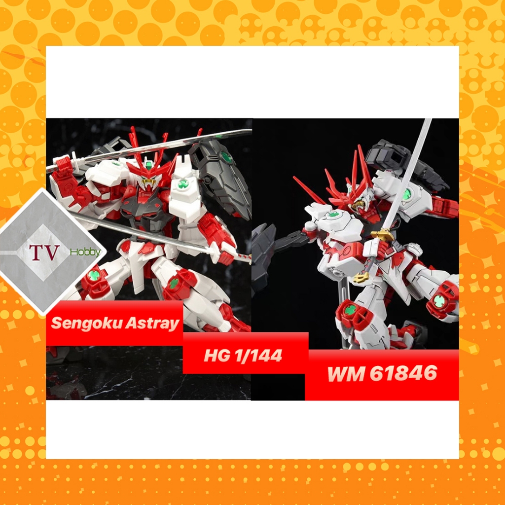 [ HÀNG SẴN ] Mô Hình Lắp Ráp HG Sengoku Astray ( kèm base + Decal nước )