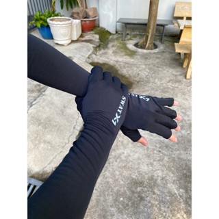  Găng Tay Chống Nắng Nam Nữ Dài SPORT  SWAT X7 và X4 Xỏ Hở Ngón Chống Tia UV Mùa Hè Có Vân Chống Trượt 