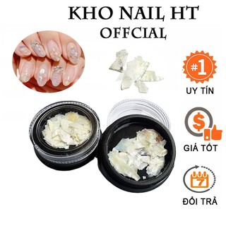 Hũ xà cừ trắng ngọc trai trang trí móng