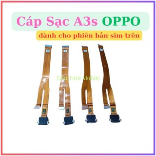 Cáp sạc oppo a3s,bản dành cho sim trên