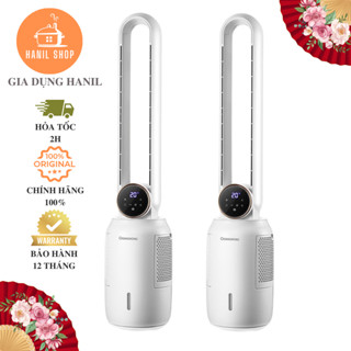 Quạt Không Cánh Lọc Không Khí Làm Mát Bằng Hơi Nước- Khử Trùng UV 5IN1 CHANGHONG 12 Tốc Độ Gió - BH 12 Tháng - Hanil