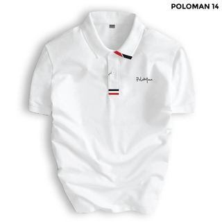 Áo Thun Polo POLOMAN Basic Chất CVC Cá Sấu Cao Cấp Thoáng Khí Trẻ Trung Thanh Lịch