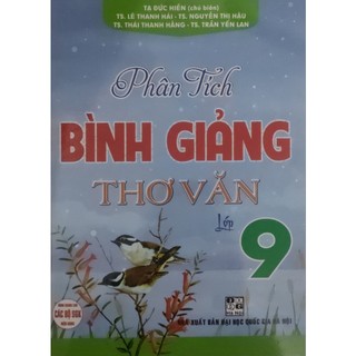 Sách - Phân tích Bình giảng Thơ văn lớp 9 ( TÁI BẢN)