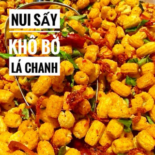 1KG NUI SẤY KHÔ BÒ LÁ CHANH