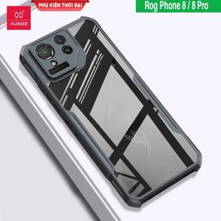 Ốp lưng Rog Phone 8 / 8 Pro hiệu Xundd lưng trong viền màu chống sốc cao cấp