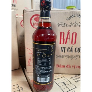 Nước Mắm cá cơm cốt nhĩ Bảo Vị (38 độ đạm ) chai 500ml
