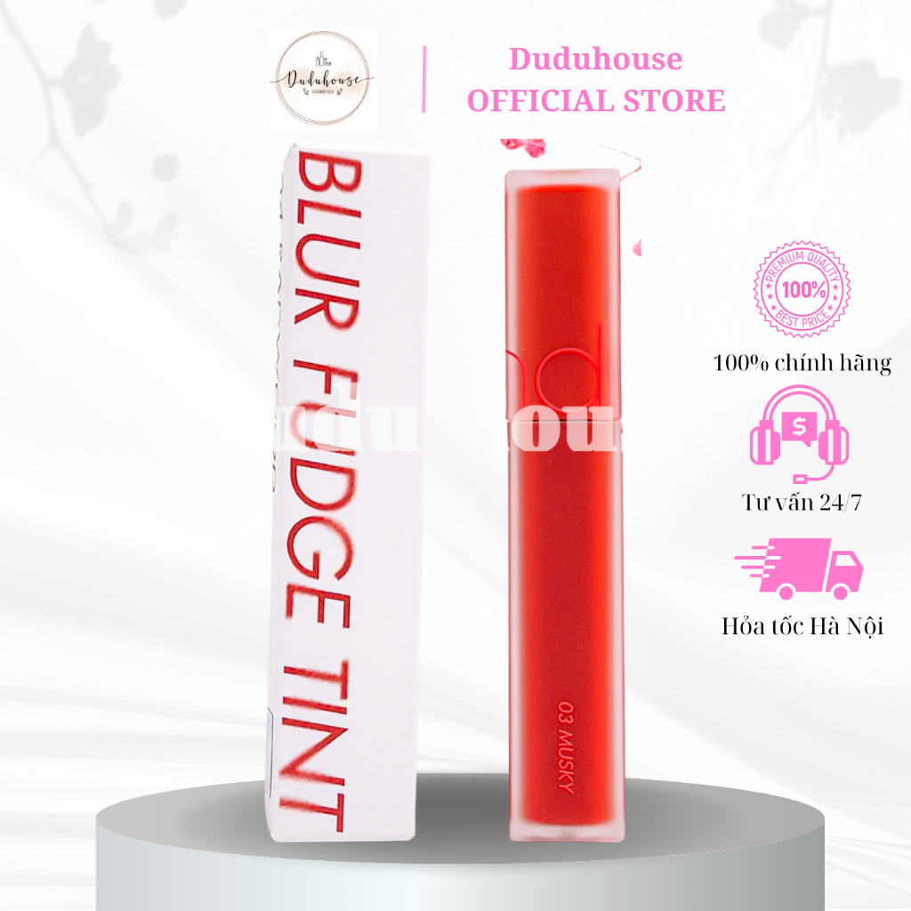 Son kem lì Romand Blur Fudge Tint 5g Duduhouse