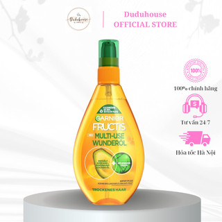 Dầu dưỡng tóc Garnier Fructis bóng mượt không bết dính Miraculous Oil Wunderol 150ml Duduhouse