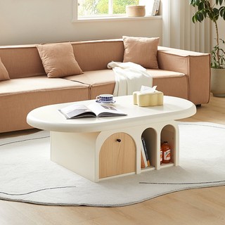 Bàn Sofa bàn trà decor phòng khách chất liệu gỗ MDF phun sơn phủ bóng decor phòng khách BSF10