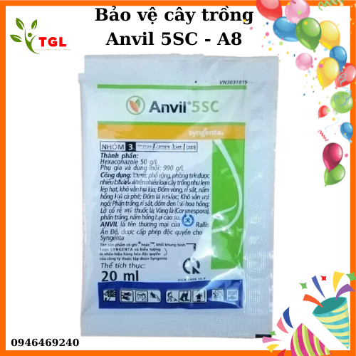 Bảo vệ cây trồng Anvil - A8 - gói 20 ml - Nông nghiệp Gia Lâm