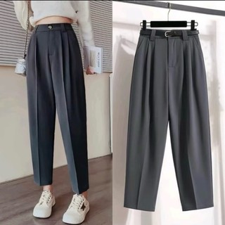 Quần Baggy Nữ Chất Liệu Gold Hàn Mềm Mịn Mướt