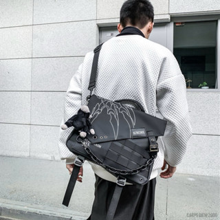  Nyx Messenger Bag - Túi đeo chéo da chống thấm nước kích thước to phù hợp đi làm đi học. Nam nữ 