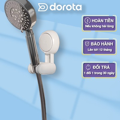 Giá đỡ vòi hoa sen cao cấp DOROTA chống nước độ bền cao dùng cho nhà tắm móc treo vòi xịt nhà vệ sinh chống nước AW682
