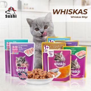 Gói Thức Ăn Pate Whiskas 85g Cho Mèo Con và Mèo Lớn