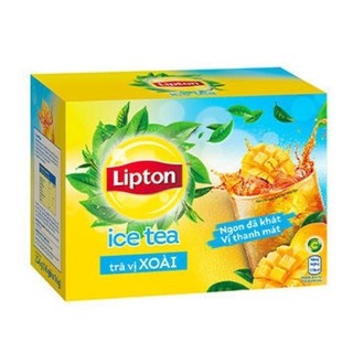Lipton Trà Hòa Tan Vị Đào - Chanh - Xoài (16 Gói x 14g)