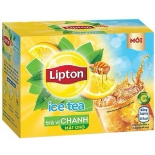 Lipton Trà Hòa Tan Vị Đào - Chanh - Xoài (16 Gói x 14g)