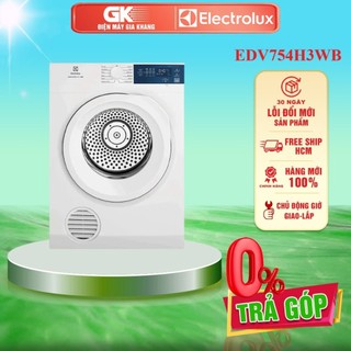 EDV754H3WB - Máy Sấy Thông Hơi 7.5Kg Electrolux UltimateCare 300 EDV754H3WB - GIAO TOÀN QUỐC