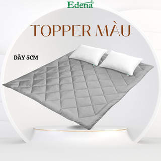 TOPPER DELUXE EDENA MÀU XÁM T Tấm làm mềm nệm, phong cách giường ngủ khách sạn 5 sao