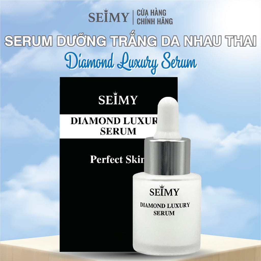 Serum tinh chất dưỡng da nhau thai Seimy - Diamond Luxury Serum 20ml