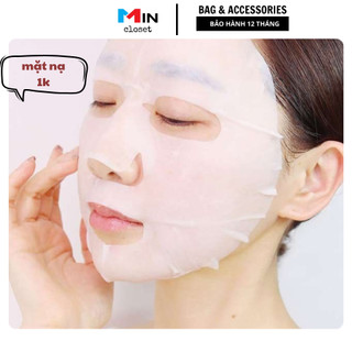 Mặt Nạ Giấy Nén Dạng Viên Kẹo cấp ẩm thải độc Mincloset