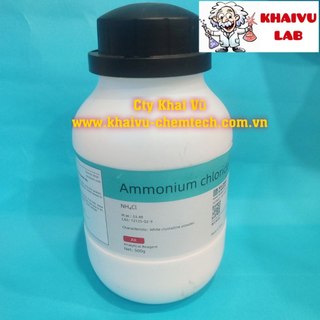 Ammonium chloride Xilong NH4Cl chai 500g thí nghiệm