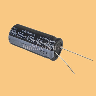 Tụ 150uF 450V 18*40mm chân mềm
