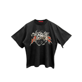 Alcyus | a24 h-dragongrap black t shirt